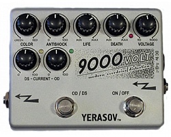 YERASOV 9000 Volt Overdrive/Distortion Педаль гитарная 